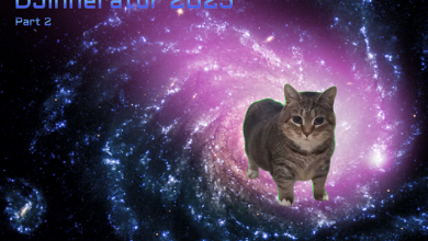 DJ DJinn - DJinnerator 2025.Part 2 "Spinning Move To The Galactic Cat" (February 15