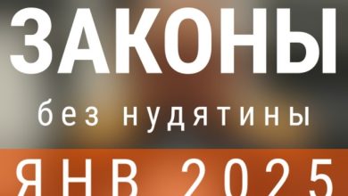 Законы без нудятины / Январь 2025 #19