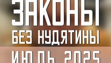 Законы без нудятины / Июль 2025 #25