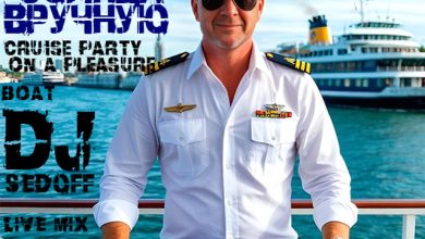 DJ Геннадий SEDOFF - ЗАКАТ СОЛНЦА ВРУЧНУЮ Cruise party on a pleasure boat